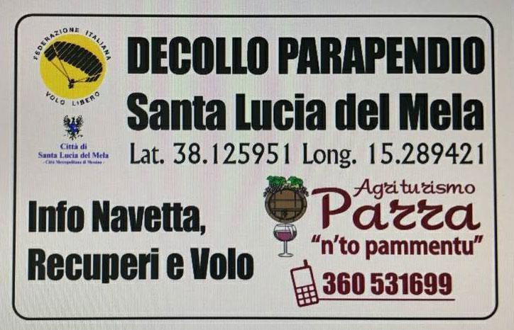 Santa Lucia del Mela Agriturismo Parra מראה חיצוני תמונה